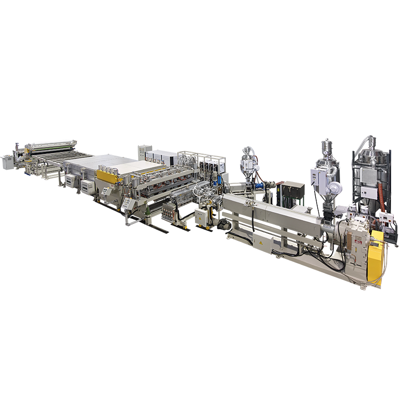 PC Hollow Profile Sheet Extrusion Line