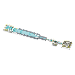 PET Bisynchronous Stretching Line