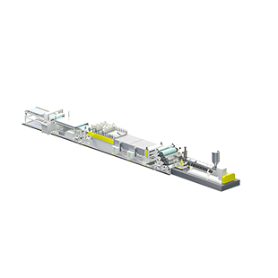 PP Corrugated Sheet Production Machine